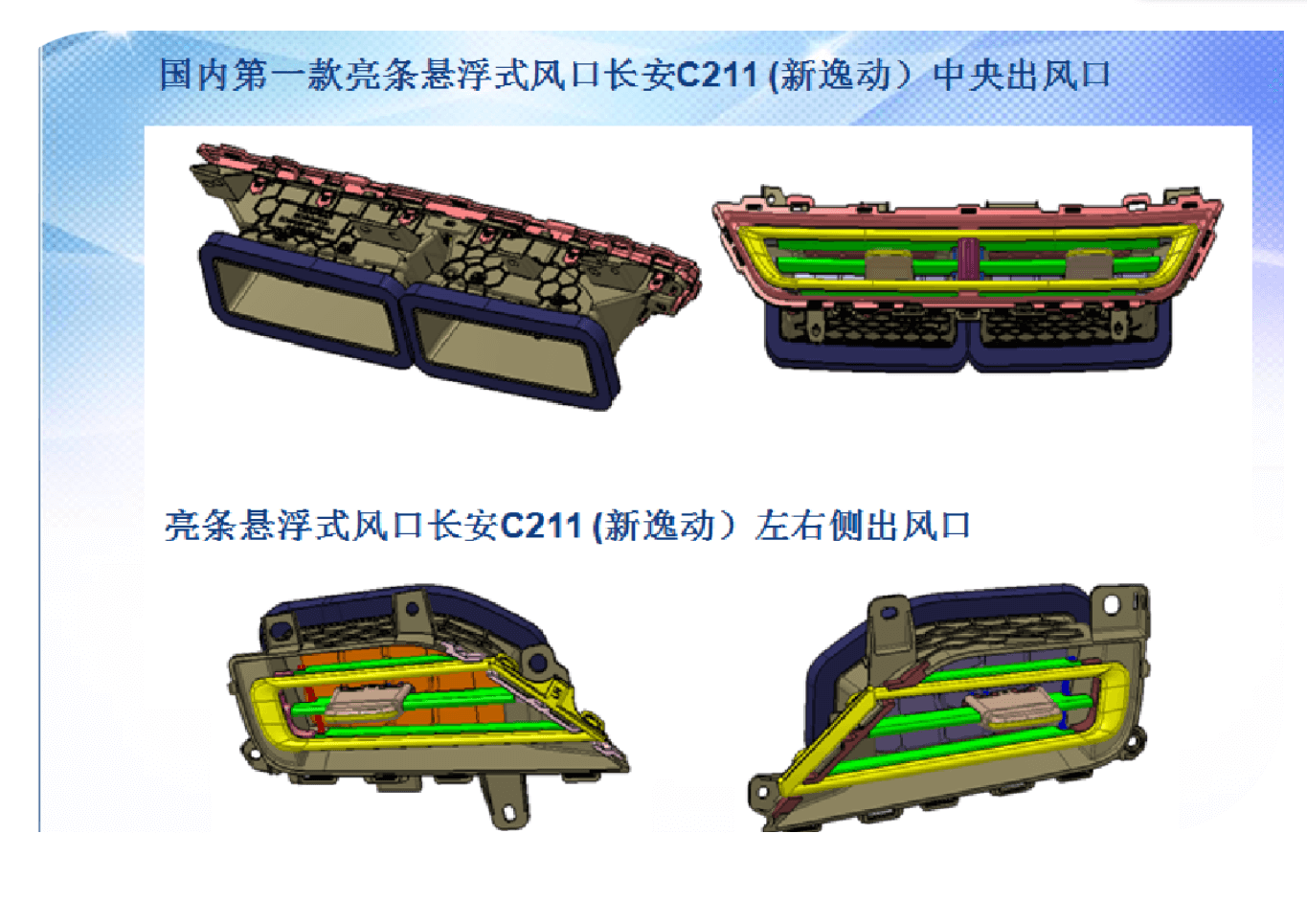 汽车功能件设计